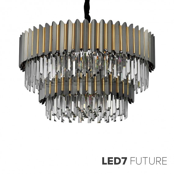 Ritz - Odeon Lux 20 Circle Chandelier